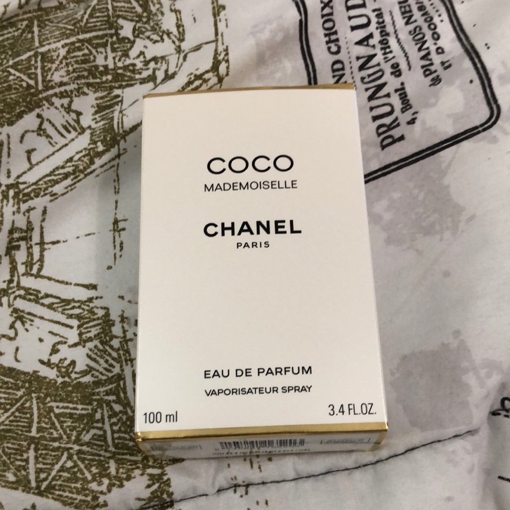 Empty Coco Mademoiselle Chanel Eau de Parfum Box